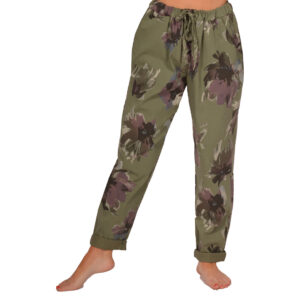 Floral Print Pants by Catherine Lillywhite - Green