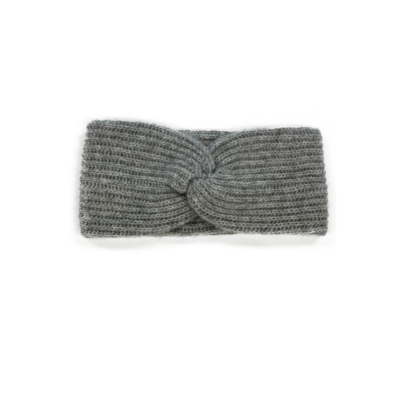 Cashmere Twist Headband by Lemonwood in Foggy