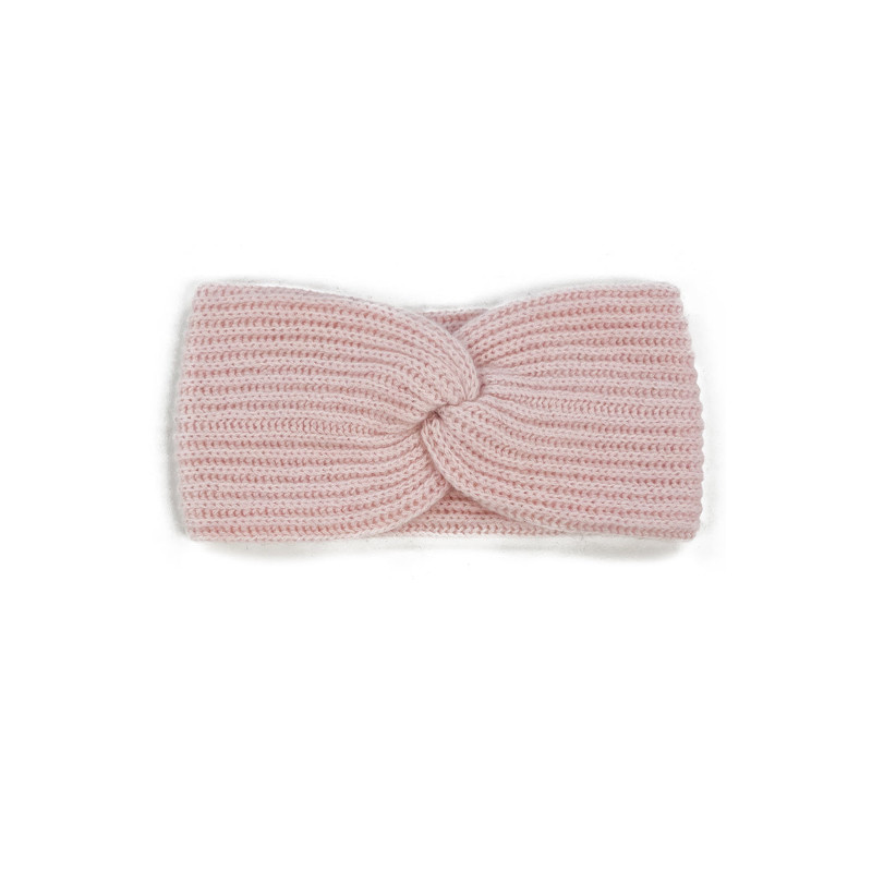 Cashmere Twist Headband by Lemonwood in Powder Pink